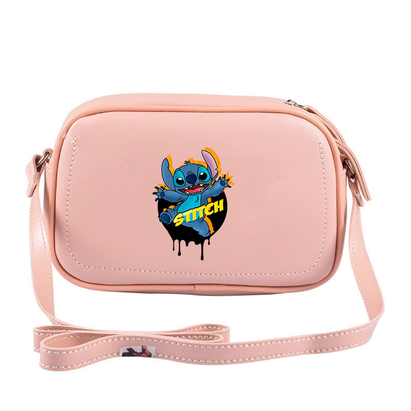 Anime perifeerse õmblusega õlakott, mitmekülgne väike ruudukujuline kott, Korea stiilis naiste kott, tudengi õlakott, ülikoolilinnaku kott