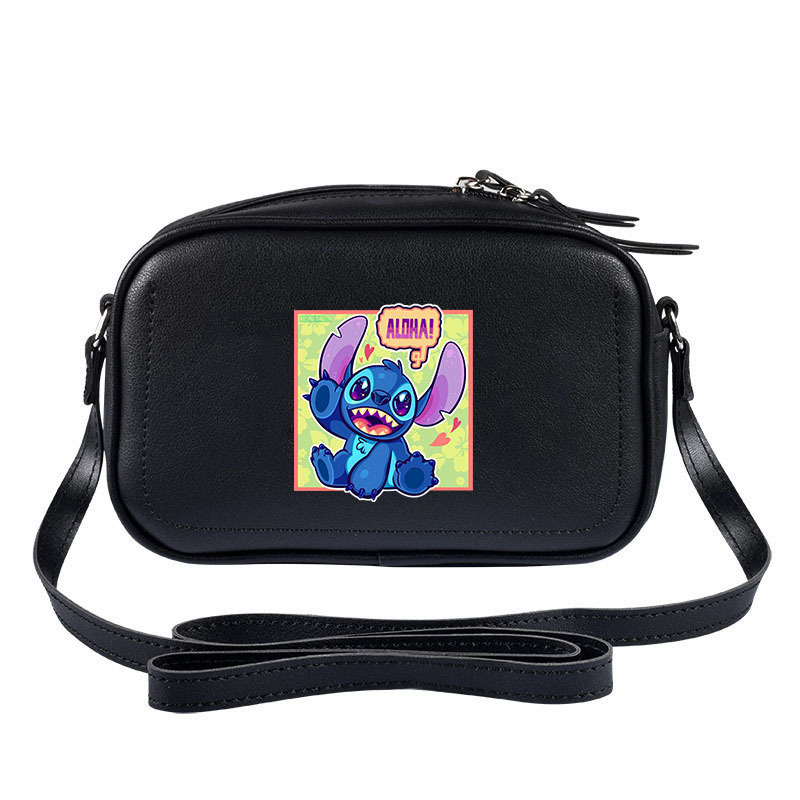 Anime perifeerse õmblusega õlakott, mitmekülgne väike ruudukujuline kott, Korea stiilis naiste kott, tudengi õlakott, ülikoolilinnaku kott