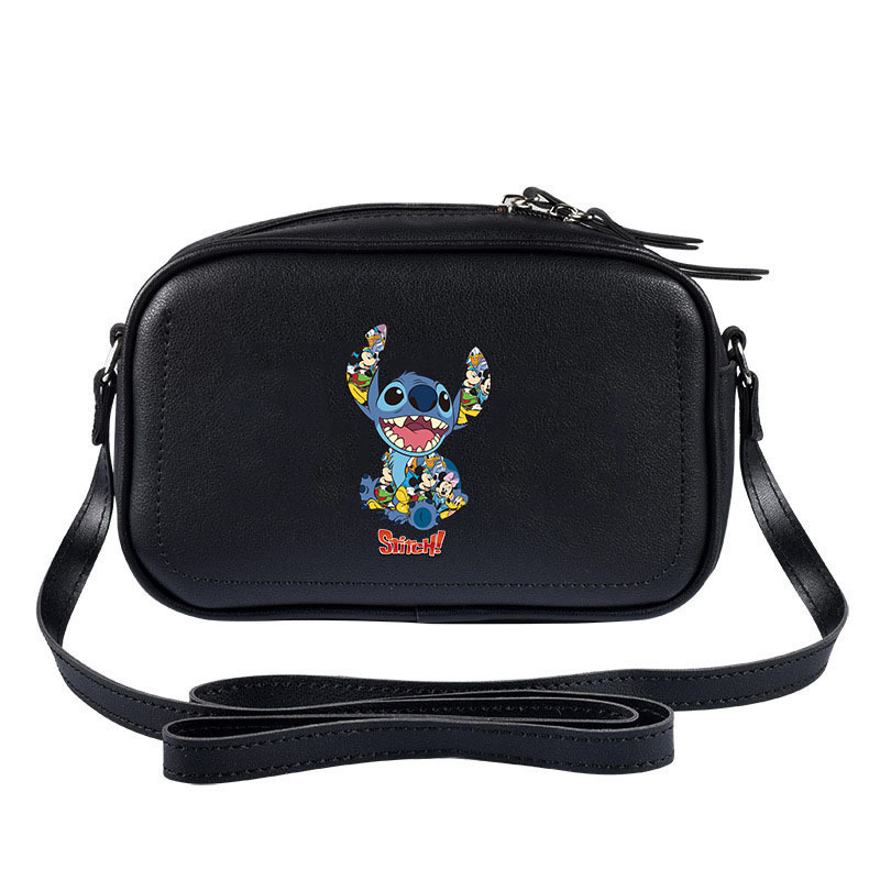 Anime perifeerse õmblusega õlakott, mitmekülgne väike ruudukujuline kott, Korea stiilis naiste kott, tudengi õlakott, ülikoolilinnaku kott