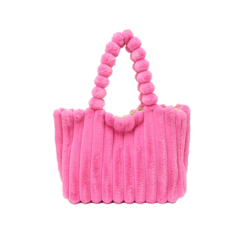 2024-es nagy kapacitású táska, téli, új koreai stílusú, egyszínű, divatos kézitáska, diák, egyszerű ingázós Mao Mao táska