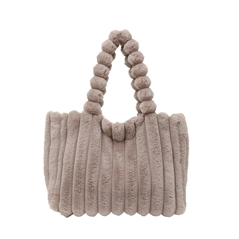 2024-es nagy kapacitású táska, téli, új koreai stílusú, egyszínű, divatos kézitáska, diák, egyszerű ingázós Mao Mao táska