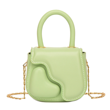 Bērnu somas niša personalizēta persiku sirds formas ķēdes soma pavasarī un vasarā Jaunums augstas kvalitātes plecu kurjera rokassoma