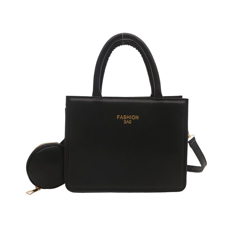 2024. aasta sügis-talv uus moodne naiste lihtne käekott elegantne suure mahutavusega piiriülene õlakott ühevärviline õlakott