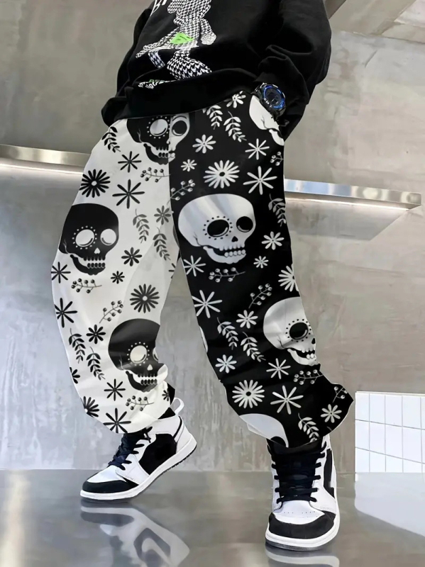 2024 Novi dječački dizajn u korejskom stilu, opušten i zgodan, udobne tanke sportske jesenske duge hlače za sve vrste sportova