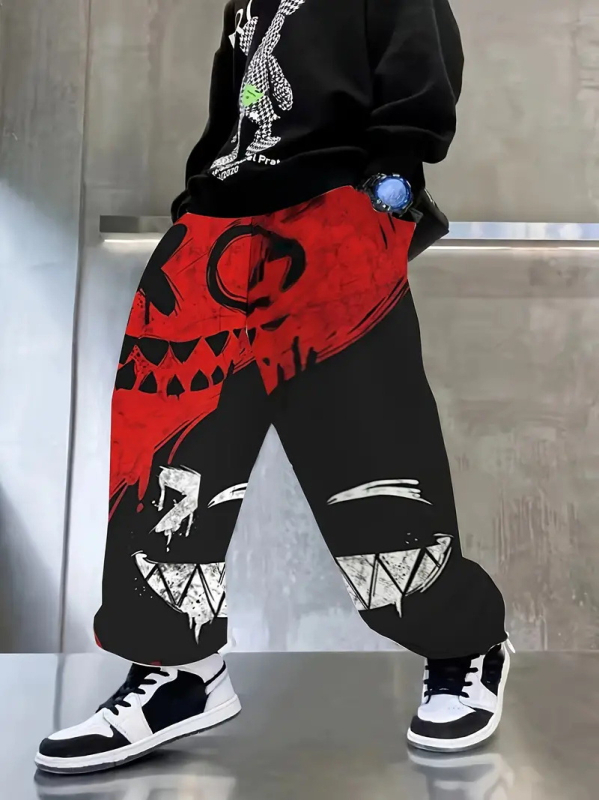 2024 Novi dječački dizajn u korejskom stilu, opušten i zgodan, udobne tanke sportske jesenske duge hlače za sve vrste sportova