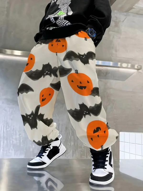 2024 Novi dječački dizajn u korejskom stilu, opušten i zgodan, udobne tanke sportske jesenske duge hlače za sve vrste sportova