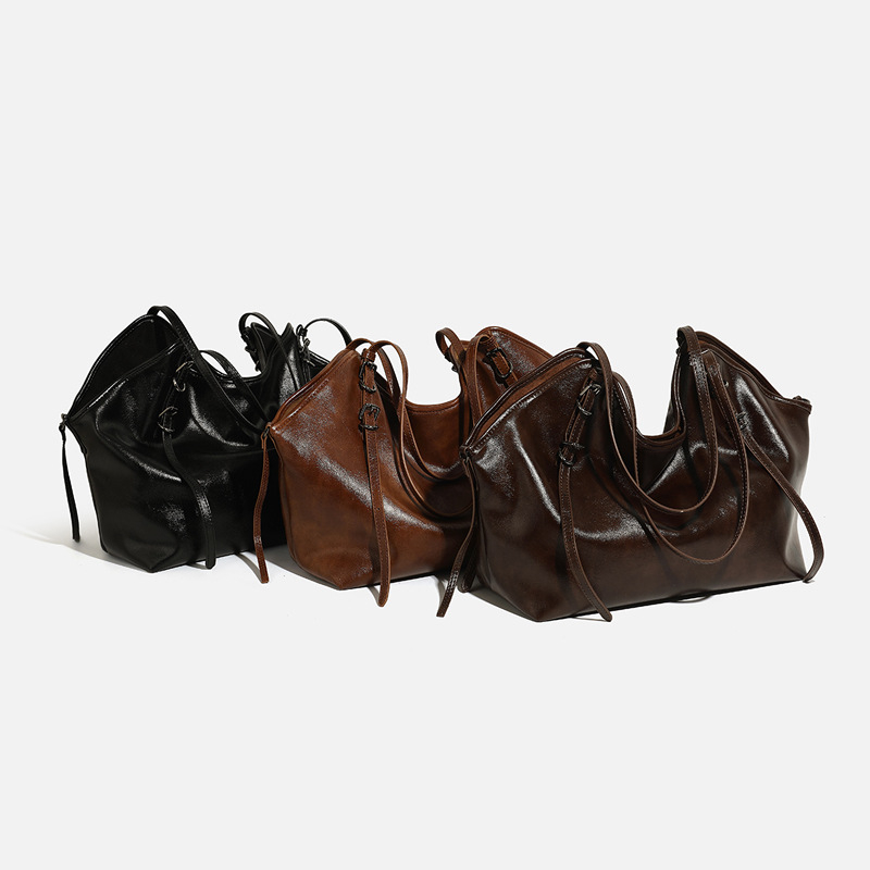 Τσάντα μεγάλης χωρητικότητας για το φθινόπωρο και τον χειμώνα 2024 Νέα τσάντα Γυναικεία τσάντα Τσάντα χιαστί για όλες τις χρήσεις Τσάντα ώμου Tote με φερμουάρ