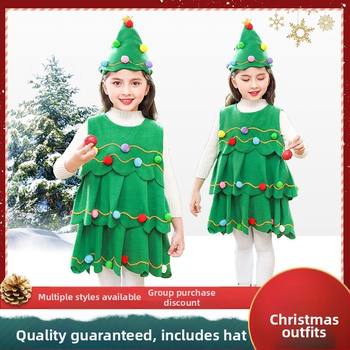 Jõuluriided Laste jõulupuu kostüüm Tüdrukute halloweeni kostüümid Poiste beebide jõuluriided Jõuluriided