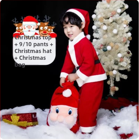 Jõuluriided Laste jõulupuu kostüüm Tüdrukute halloweeni kostüümid Poiste beebide jõuluriided Jõuluriided