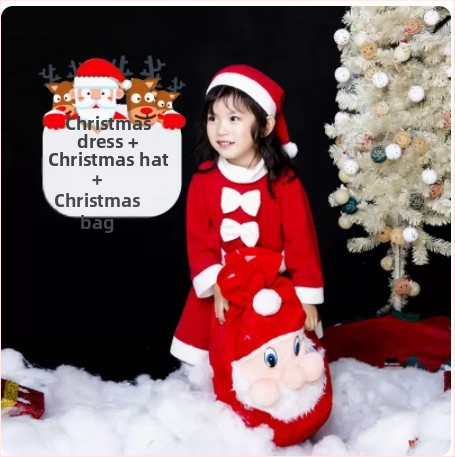 Jõuluriided Laste jõulupuu kostüüm Tüdrukute halloweeni kostüümid Poiste beebide jõuluriided Jõuluriided