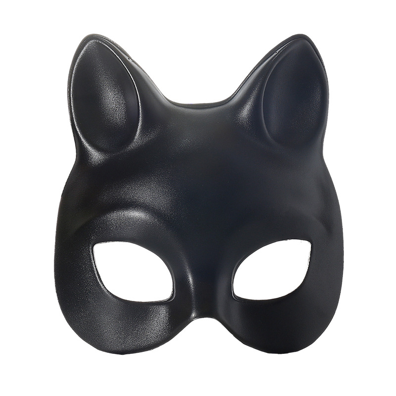 Маска за Хелоуин с котка от Cross Border Hot Cat, Маска на Черната пантера, Маска на Черната котка, Дантелена котешка маска, Маска за котка с пайети