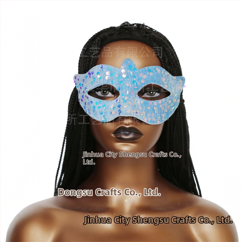 Маска за Хелоуин с котка от Cross Border Hot Cat, Маска на Черната пантера, Маска на Черната котка, Дантелена котешка маска, Маска за котка с пайети