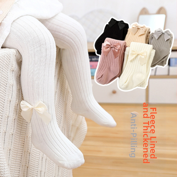 168 παιδικό γλυκό φιόγκο για φθινόπωρο και χειμώνα, χαριτωμένο παιδικό μεγάλο καλσόν με βουρτσισμένο ζεστό τελείωμα, για μωρά, μεγάλο PP