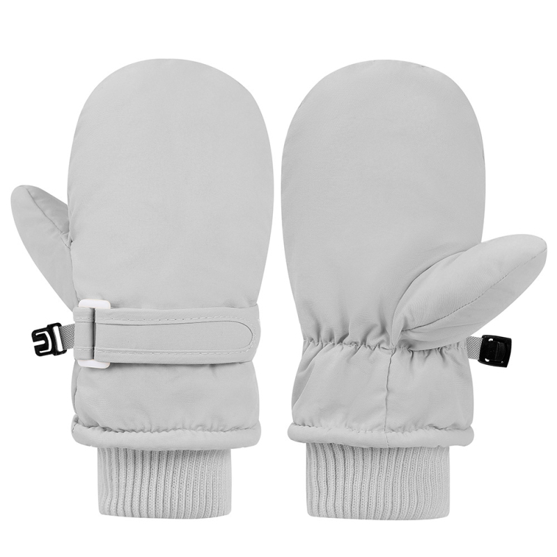 Naujos, greitai džiūstančios, vaikiškos, šiltos, vandeniui atsparios slidinėjimo pirštinės su vilnos pamušalu, storo siūlo pirštinės.