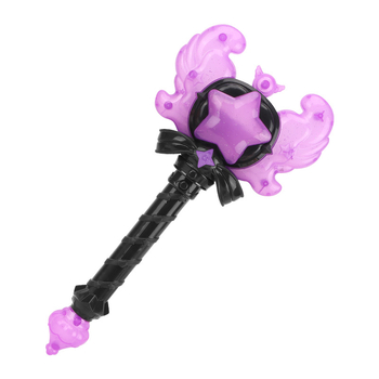 Tarpvalstybinė nauja stebuklinga lazdelė, ledo mažoji princesė, magiškas garsas ir šviesa, indukcinė fėja, šviečianti lazdelė, žaislas vaikams, transformacija