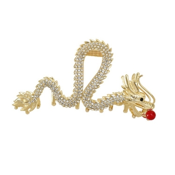 Drakono metų plaukų segtukas, madingas senovinio stiliaus, segtukas nugarai, aukštos kokybės, elegantiški, universalūs, lydinio, ryklio formos segtukai