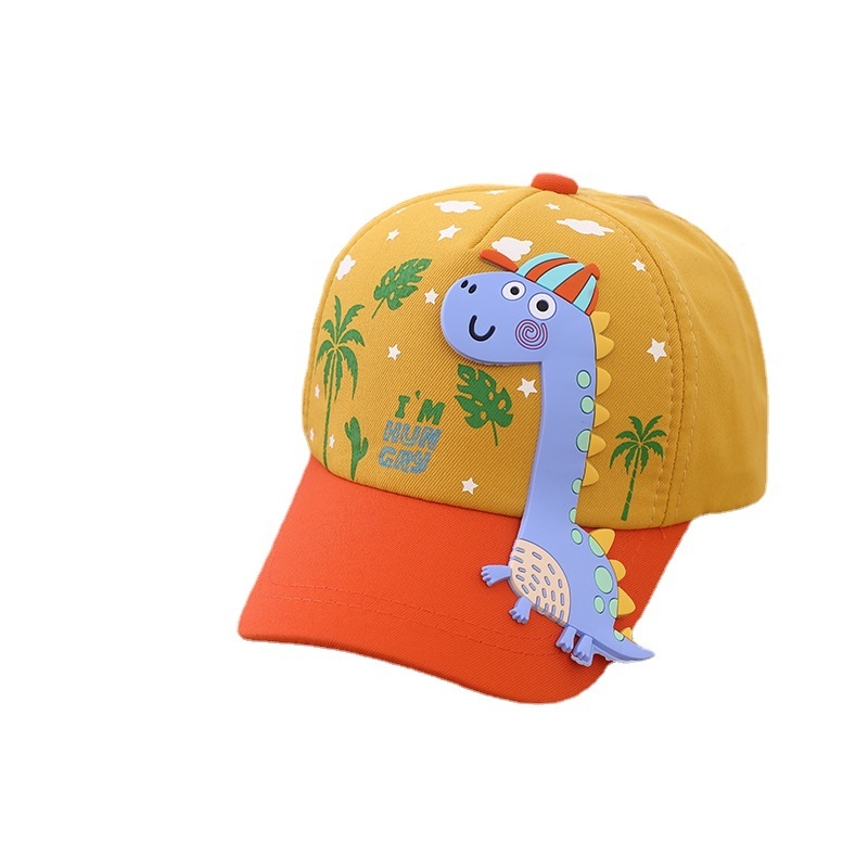 L126 Dječja kapa Proljeće 2023. Modna zapadnjačka bejzbolska kapa s dinosaurima za dječake i djevojčice