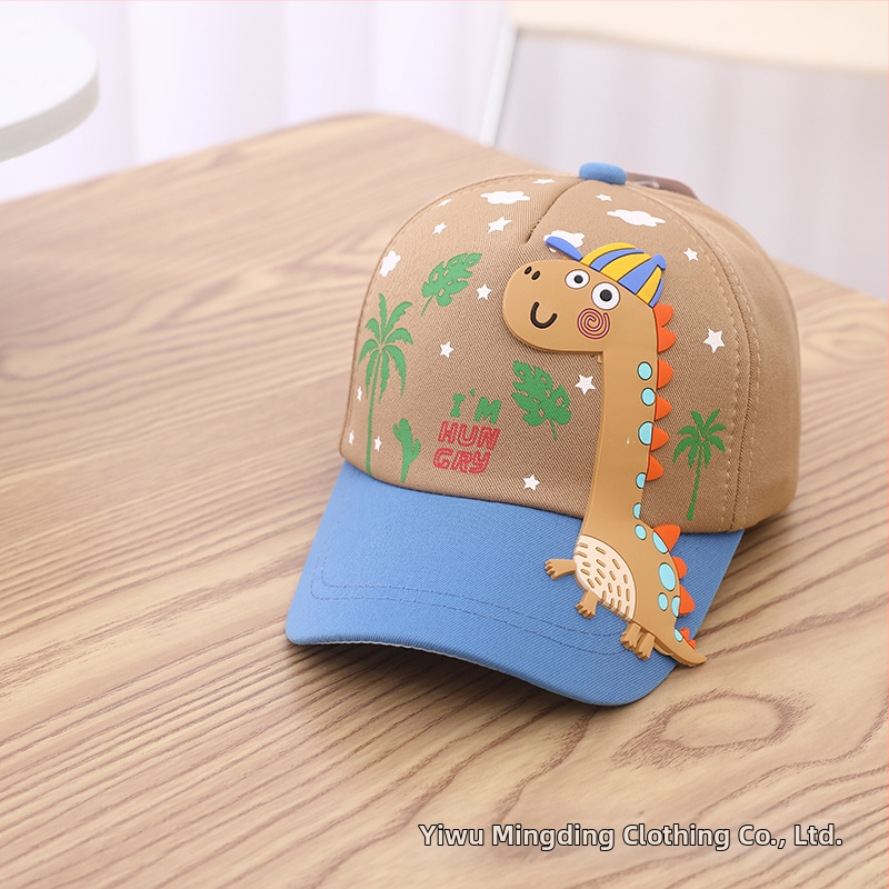 L126 Dječja kapa Proljeće 2023. Modna zapadnjačka bejzbolska kapa s dinosaurima za dječake i djevojčice