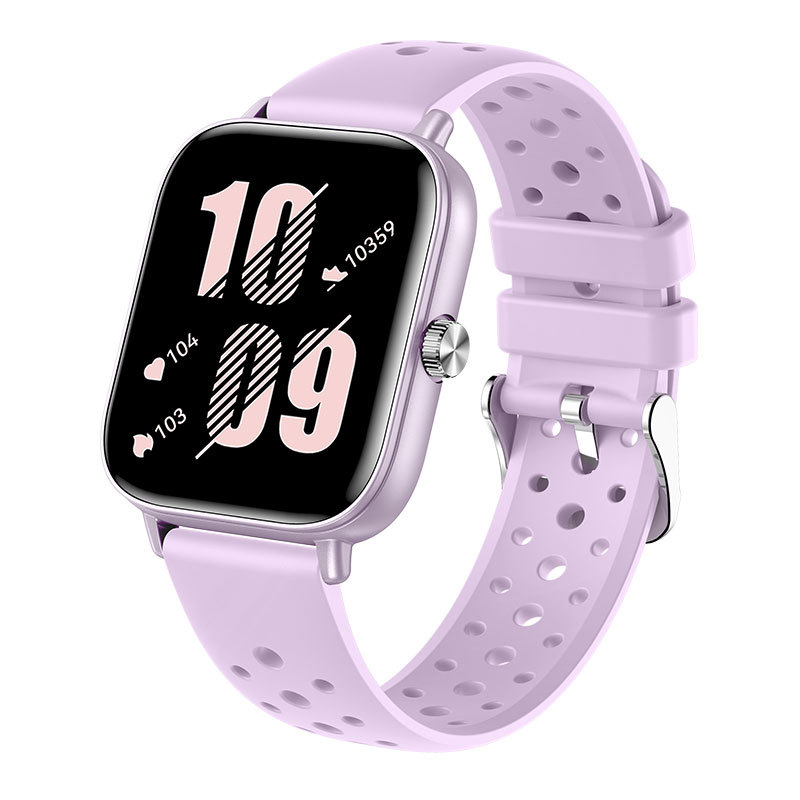 2024 нов ултратънък смарт часовник i128 за повиквания, Bluetooth, упражнения, крачкомер, наблюдение на пулса, кръвен кислород, IP68 водоустойчив