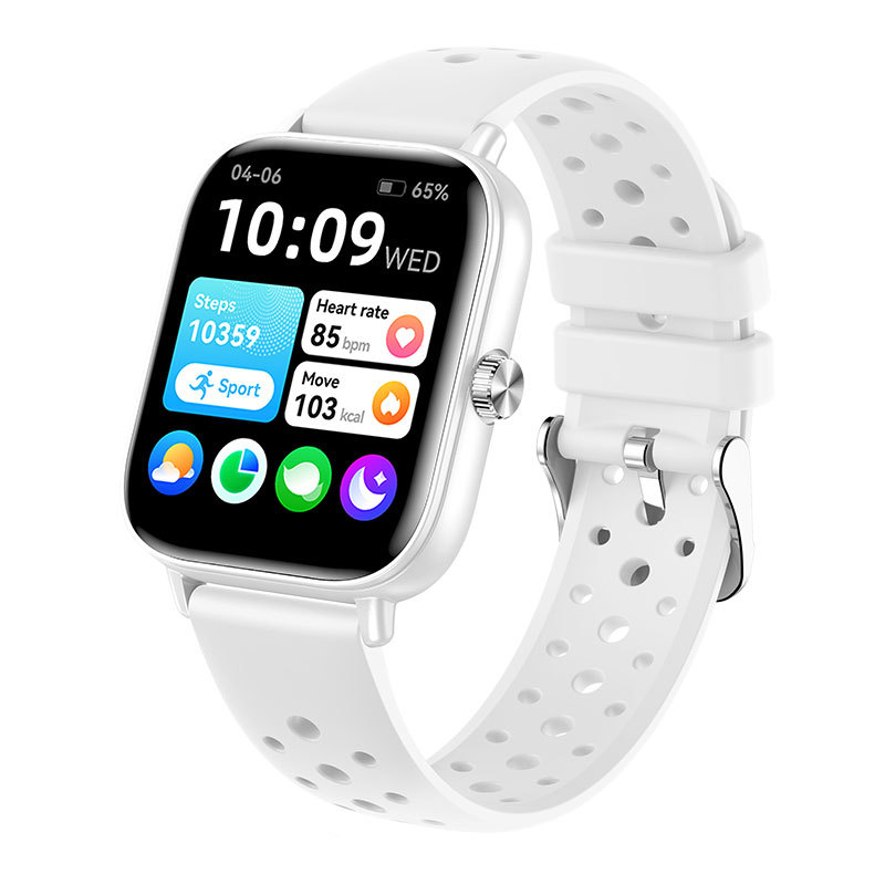 2024 нов ултратънък смарт часовник i128 за повиквания, Bluetooth, упражнения, крачкомер, наблюдение на пулса, кръвен кислород, IP68 водоустойчив