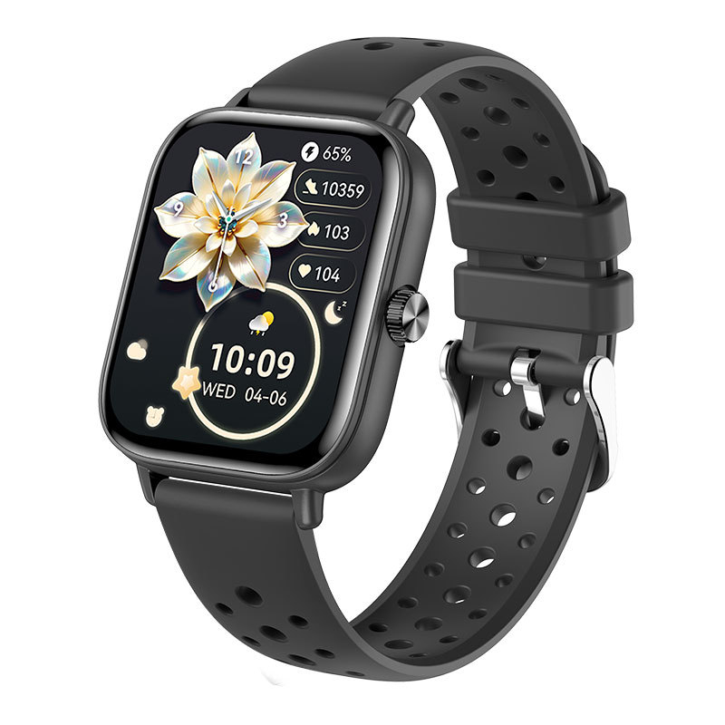 2024 нов ултратънък смарт часовник i128 за повиквания, Bluetooth, упражнения, крачкомер, наблюдение на пулса, кръвен кислород, IP68 водоустойчив