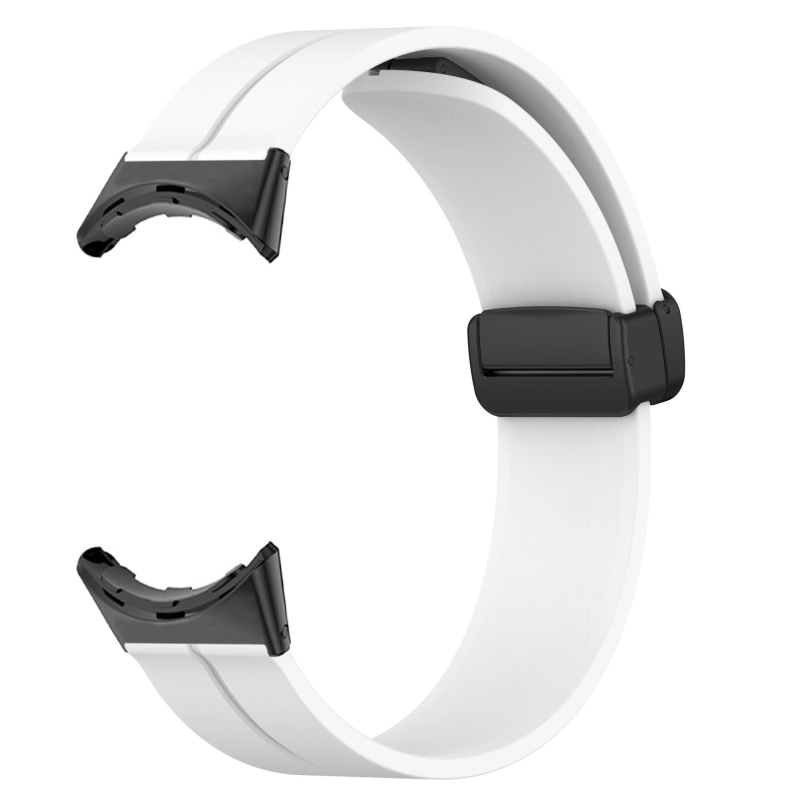 Sobib Google Watch Pixel 2 kellale, ühevärviline, magnetiline kokkupandav pandlaga rihm, Google Watch rihm vabaaja spordile