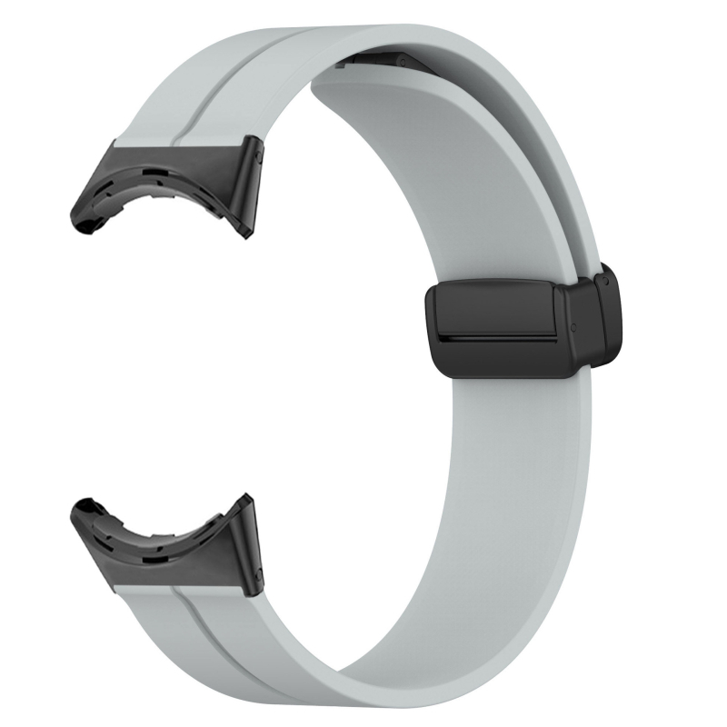 Sobib Google Watch Pixel 2 kellale, ühevärviline, magnetiline kokkupandav pandlaga rihm, Google Watch rihm vabaaja spordile