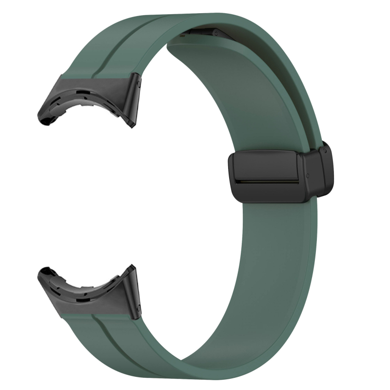 Sobib Google Watch Pixel 2 kellale, ühevärviline, magnetiline kokkupandav pandlaga rihm, Google Watch rihm vabaaja spordile