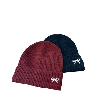 2024 m. vaikiška megzta žieminė siuvinėta medvilninė kepurė mergaitėms, universali šilta kepurė, skirta naudoti lauke, korėjietiško ir japoniško stiliaus