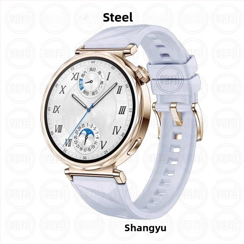 Huawei GT5Pro pulksteņu siksniņai Gt4 silikona ādai draudzīga gt3watch4 Glory GS4 oficiālā viena aproce