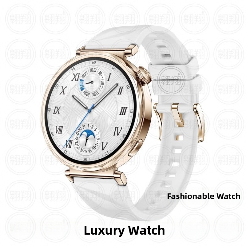 Huawei GT5Pro pulksteņu siksniņai Gt4 silikona ādai draudzīga gt3watch4 Glory GS4 oficiālā viena aproce