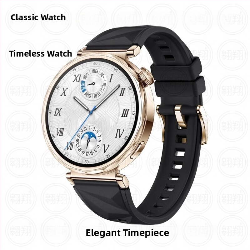 Huawei GT5Pro pulksteņu siksniņai Gt4 silikona ādai draudzīga gt3watch4 Glory GS4 oficiālā viena aproce