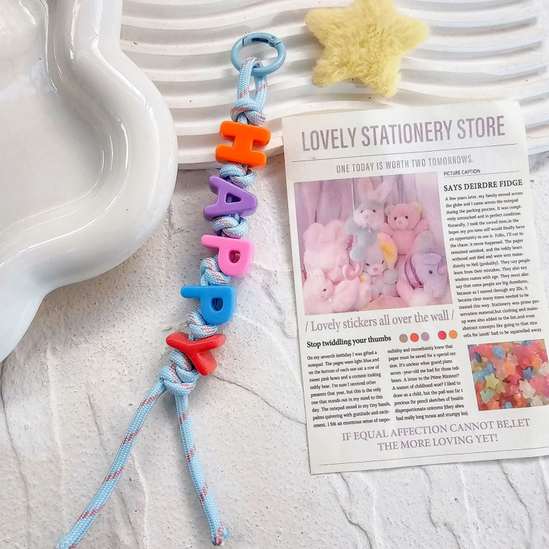 Τσάντα Miu με χάντρες από ντοπαμίνη και υφαντό σχοινί, κρεμαστή τσάντα με χάντρες και εκρηκτικά χρώματα, μενταγιόν