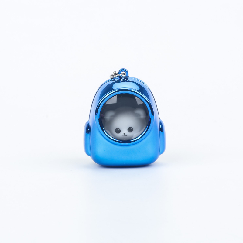 Nauja „Žvaigždėto dangaus“ kuprinė, šviečianti, astronauto, raktų pakabukas, meškiuko, madingas, išskirtinis, lėlių poros krepšys, pakabukas