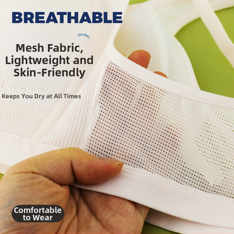 Дишащ мрежест спортен сутиен за момичета, жилетка за ученици от гимназията, бельо за ученици от гимназията, удобен сутиен