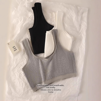 Razvojni dvoslojni prsluk za djevojčice od 7 do 15 godina, donje rublje za učenice osnovnih škola, učenice srednjih škola, pamučni grudnjak s grudnjakom protiv bulina