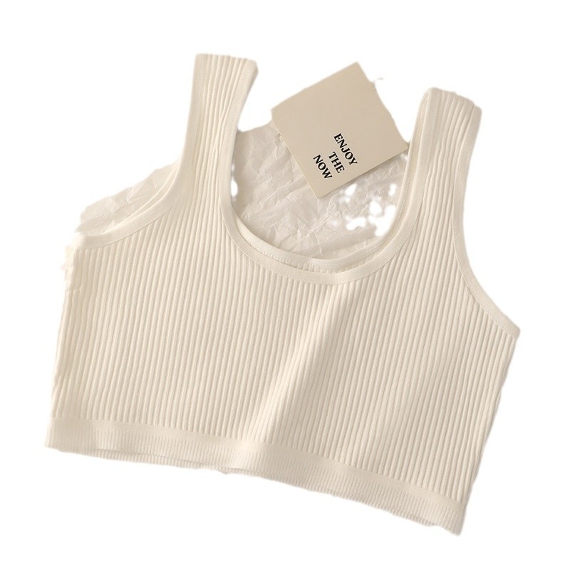 Razvojni dvoslojni prsluk za djevojčice od 7 do 15 godina, donje rublje za učenice osnovnih škola, učenice srednjih škola, pamučni grudnjak s grudnjakom protiv bulina