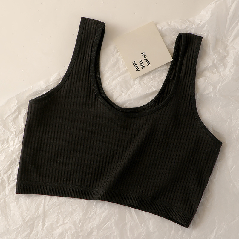 Razvojni dvoslojni prsluk za djevojčice od 7 do 15 godina, donje rublje za učenice osnovnih škola, učenice srednjih škola, pamučni grudnjak s grudnjakom protiv bulina