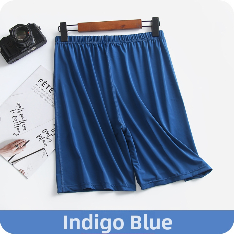 [Vedel jääsiid] Suvised uued üliõhukesed meeste kodupüksid pidžaamapüksid hingavad jahedad elastsed rannapüksid