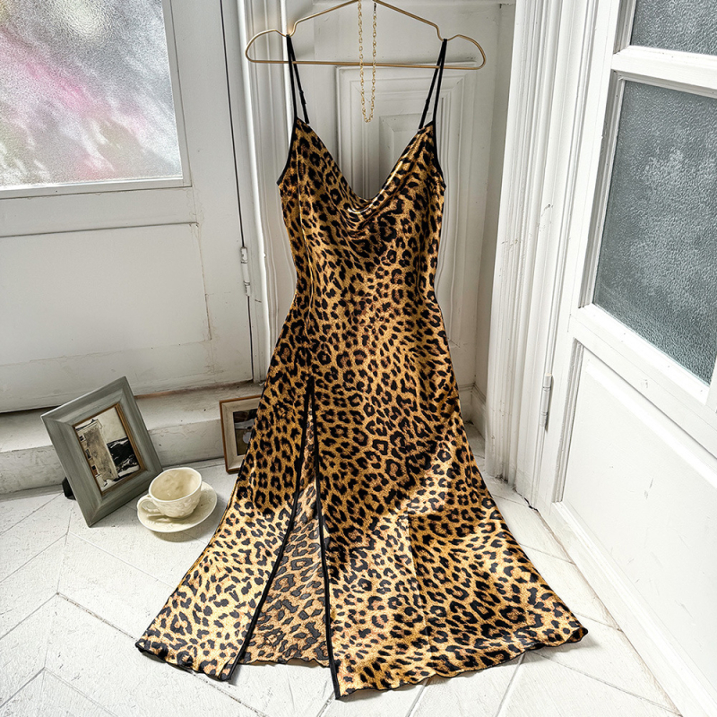 Tehase pidžaamad naiste suvine seksikas daamide jääsiidist öösärk varrukateta pikk hommikumantel simulatsiooniga siidist pruudi hommikukleit hulgimüük