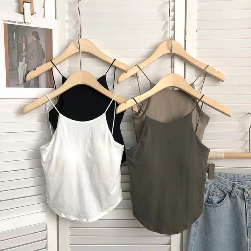 Top scurt, fără mâneci, cupe fixe, culoare uni, elegant, înfășurat la spate, dintr-o singură piesă, confortabil, fără mâneci, tip tub, îmbrăcăminte exterioară