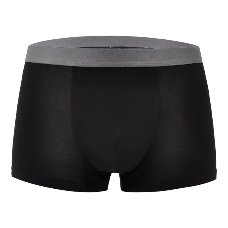 Donje rublje Muške bokserice od čistog pamuka do sredine struka, prozračne, jednobojne, od čistog pamuka, veleprodaja, dropshipping