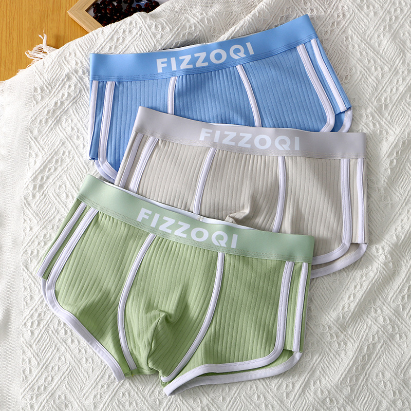 Lenjerie intimă nouă pentru bărbați, talie medie, Xinjiang, bumbac de vară, bumbac pur, respirabil, plus mărime, pantaloni boxer pentru tineri, la modă