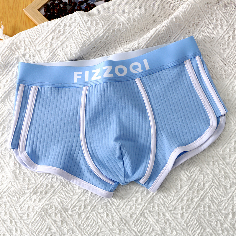 Lenjerie intimă nouă pentru bărbați, talie medie, Xinjiang, bumbac de vară, bumbac pur, respirabil, plus mărime, pantaloni boxer pentru tineri, la modă