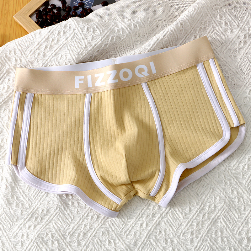 Lenjerie intimă nouă pentru bărbați, talie medie, Xinjiang, bumbac de vară, bumbac pur, respirabil, plus mărime, pantaloni boxer pentru tineri, la modă