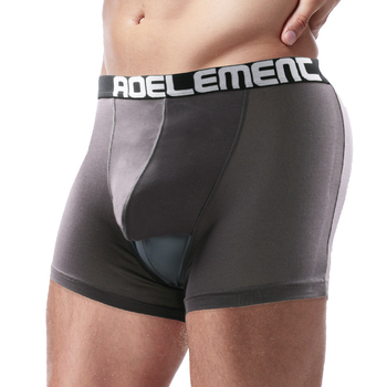 Ανδρικά εσώρουχα Bullet Separate Ανδρικά μπόξερ με κυρτές τσέπες, αναπνεύσιμο, χονδρικής, μπόξερ μεσαίας μέσης για όσχεο