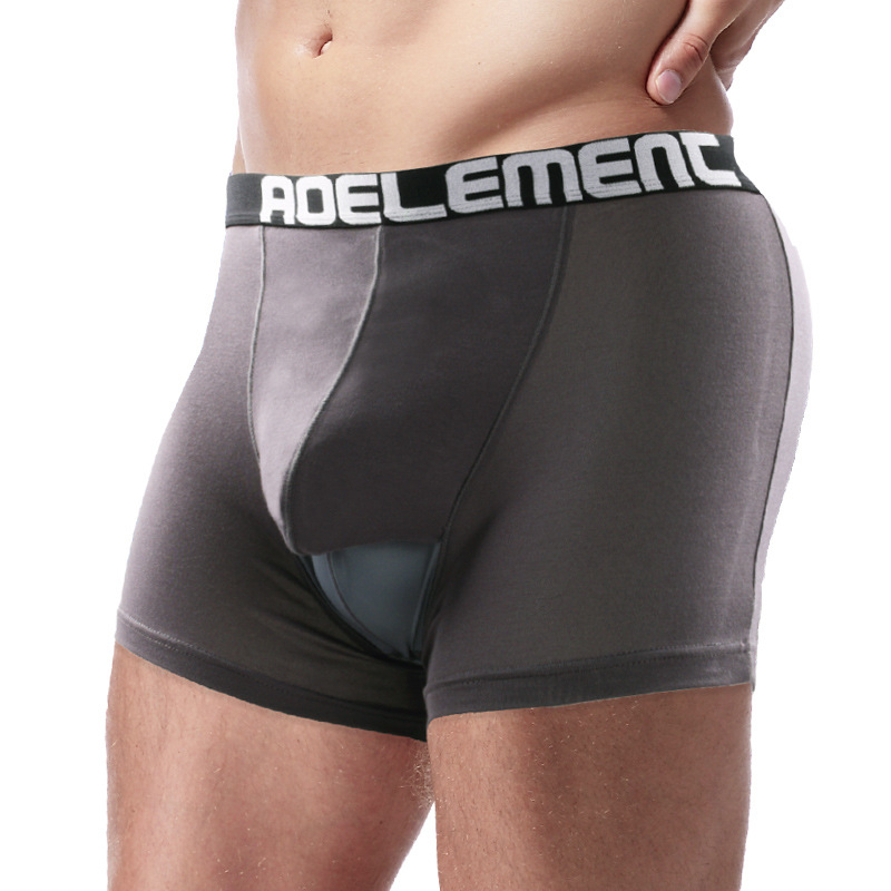 Muško donje rublje Bullet Separate Donje rublje Muške bokserice s konveksnim džepom, prozračne, veleprodaja, bokserice za skrotum do sredine struka