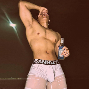 ADANNU Μακρύ Αθλητικό Σορτς με Στενή Σόλα από Βαμβάκι, Μονόχρωμο, Μόδα, Γυμναστική, Μοντέρνο Μπόξερ, Άνετο Μπόξερ