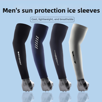 Vasaros žvejybos apsaugos nuo saulės rankovė, vyriška lauko sportinė rankų apsauga, apsauga nuo UV spindulių, kvėpuojanti, greitai džiūstanti, apsauganti nuo saulės, ledo rankovė, didmeninė prekyba