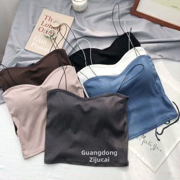 Korėjietiško stiliaus aliejinė tapyba, moteriški marškinėliai, trumpi vasariniai viršutiniai drabužiai, sekso diržas, krūtinės pagalvėlė be plieninių žiedų, maži, šviežio grožio atgal